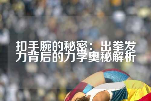 扣手腕的秘密：出拳发力背后的力学奥秘解析